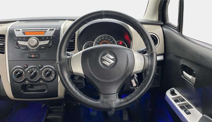 2015 Maruti Wagon R 1.0 VXI, Petrol, Manual, 75,528 km, Steering Wheel Close Up