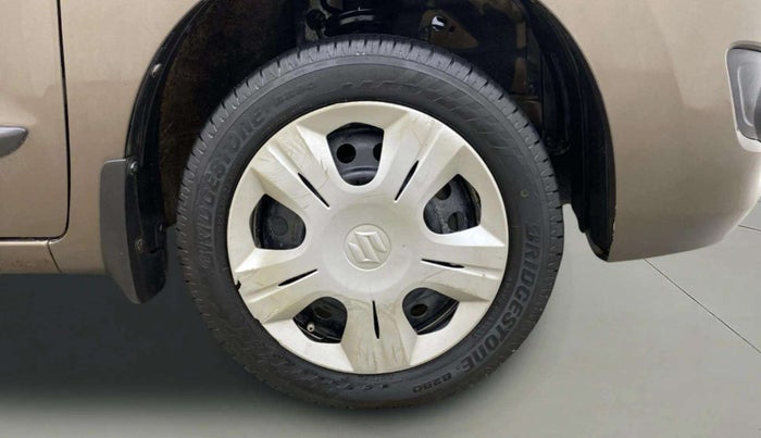 2015 Maruti Wagon R 1.0 VXI, Petrol, Manual, 75,528 km, Right Front Wheel