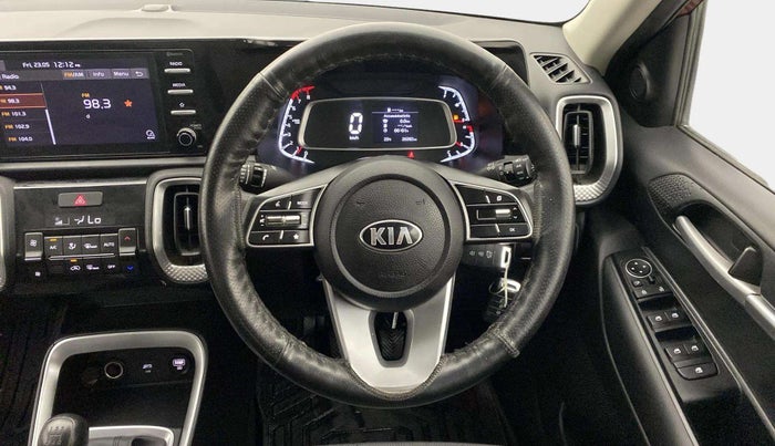 2020 KIA SONET HTK PLUS 1.2, Petrol, Manual, 26,342 km, Steering Wheel Close Up