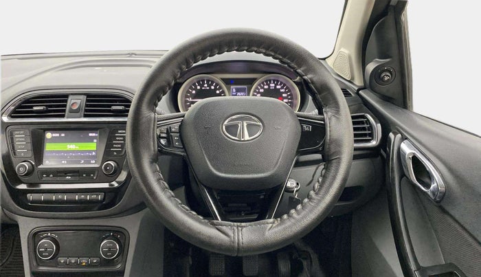 2017 Tata TIGOR XZ (O) PETROL, Petrol, Manual, 26,193 km, Steering Wheel Close Up