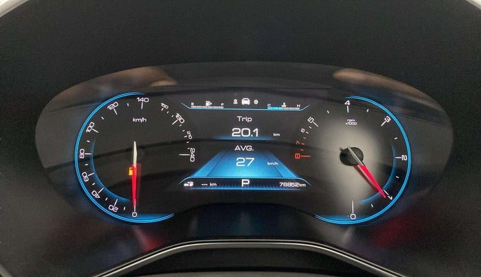 2021 MG HECTOR SHARP 1.5 DCT PETROL, Petrol, Automatic, 76,829 km, Odometer Image