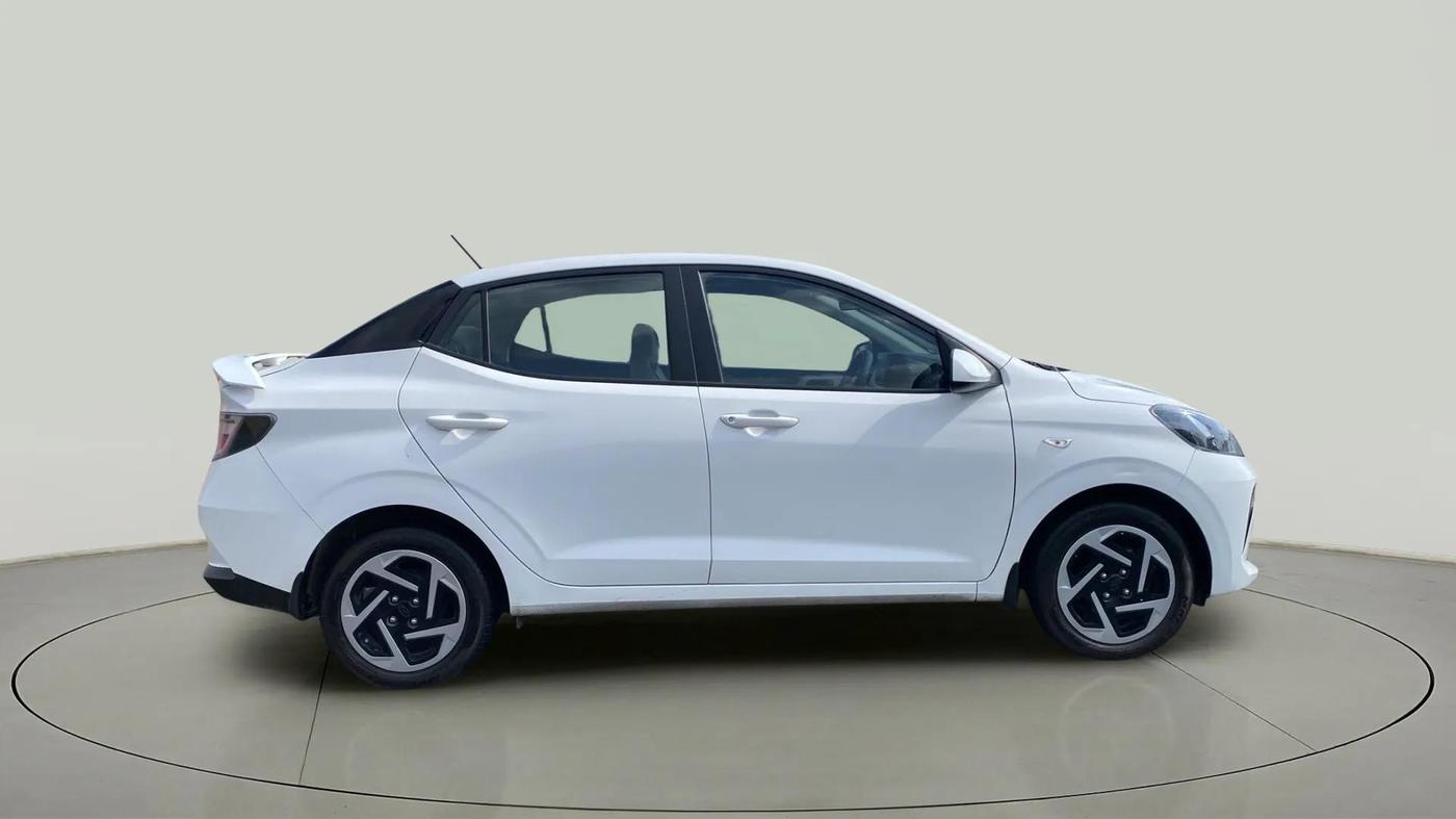 2023 Hyundai AURA S 1.2, Petrol, Manual, 9,412 km, Right Side View