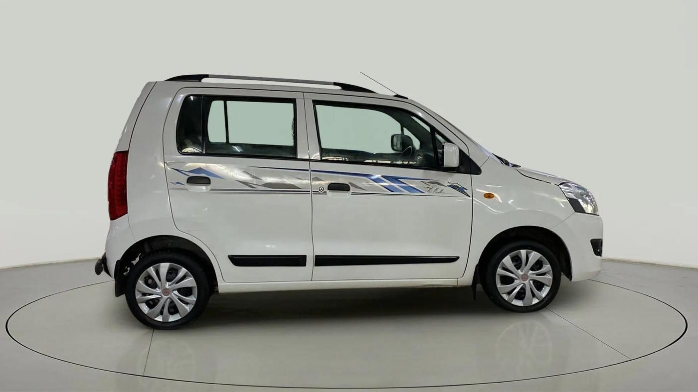 2018 Maruti Wagon R 1.0 VXI, Petrol, Manual, 31,581 km, Right Side View