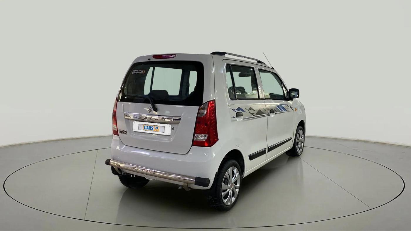 2018 Maruti Wagon R 1.0 VXI, Petrol, Manual, 31,581 km, Right Back Diagonal