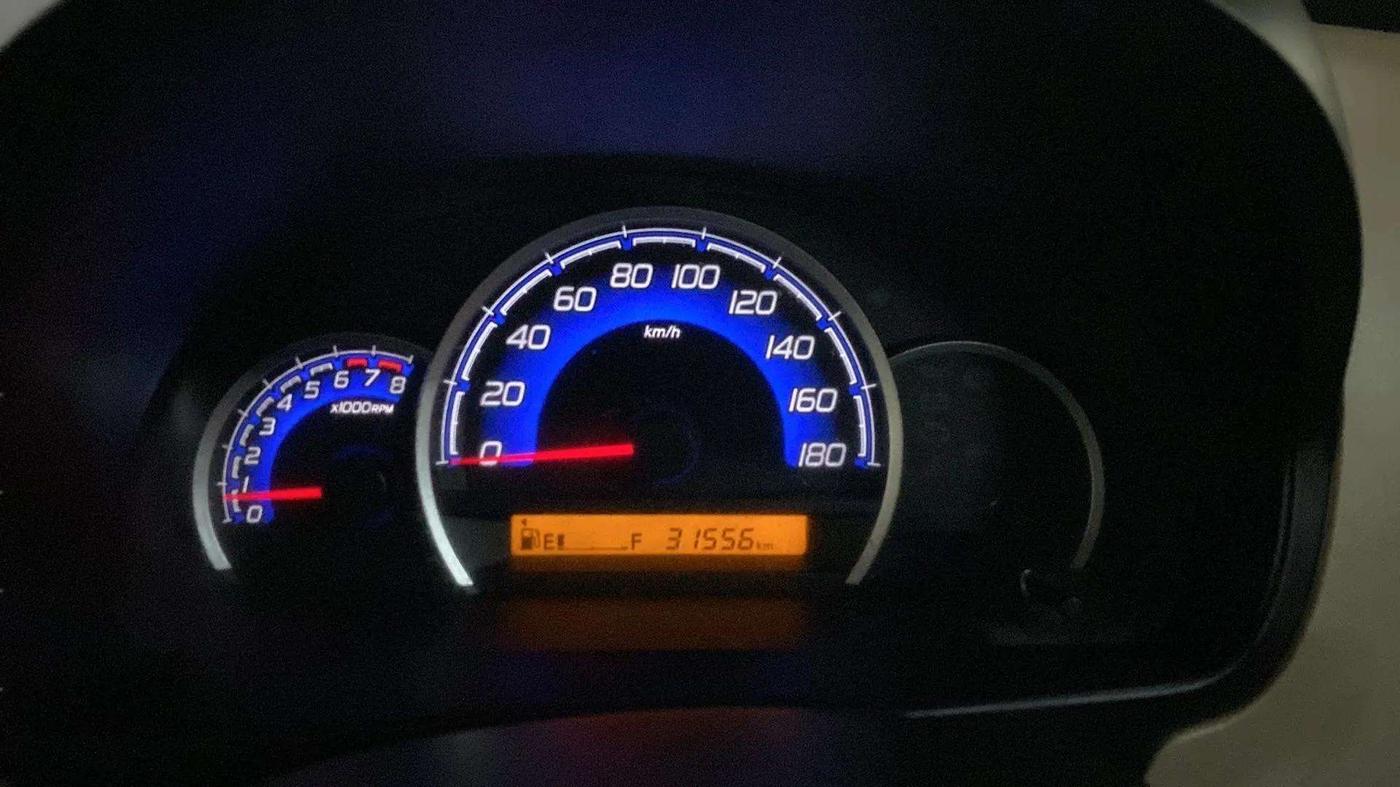 2018 Maruti Wagon R 1.0 VXI, Petrol, Manual, 31,581 km, Odometer Image