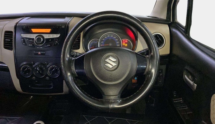 2018 Maruti Wagon R 1.0 VXI, Petrol, Manual, 31,541 km, Steering Wheel Close Up