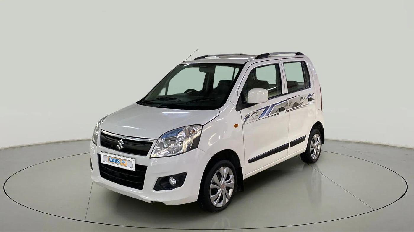 2018 Maruti Wagon R 1.0 VXI, Petrol, Manual, 31,581 km, Left Front Diagonal