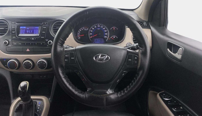 2013 Hyundai Grand i10 ASTA AT 1.2 KAPPA VTVT, Petrol, Automatic, 94,859 km, Steering Wheel Close Up