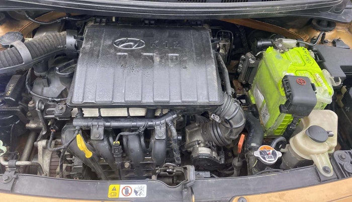 2013 Hyundai Grand i10 ASTA AT 1.2 KAPPA VTVT, Petrol, Automatic, 94,859 km, Engine View