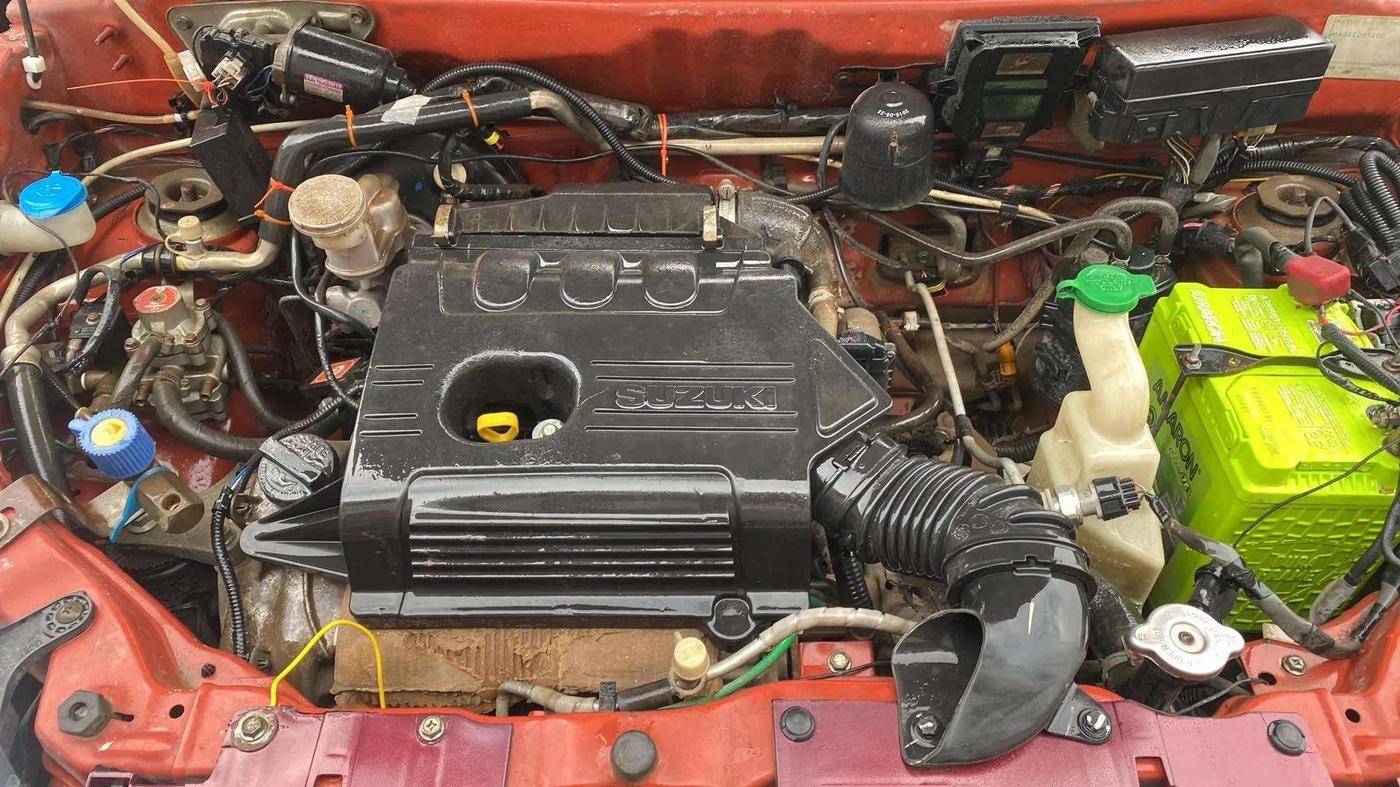 2015 Maruti Alto K10 VXI, CNG, Manual, 87,895 km, Open Bonet