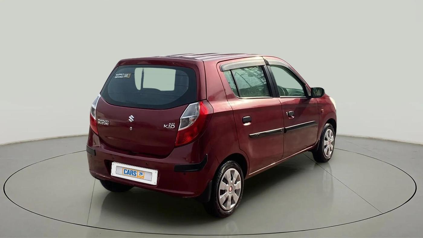 2015 Maruti Alto K10 VXI, CNG, Manual, 87,895 km, Right Back Diagonal