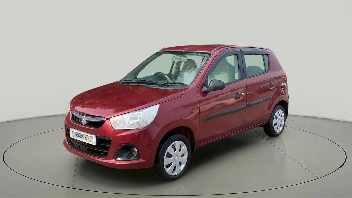 2015 Maruti Alto K10 VXI, CNG, Manual, 87,895 km, Left Front Diagonal
