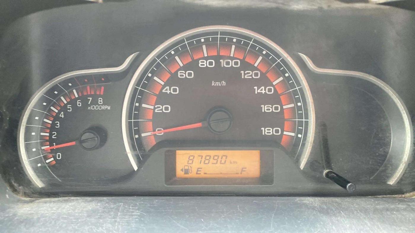 2015 Maruti Alto K10 VXI, CNG, Manual, 87,895 km, Odometer Image