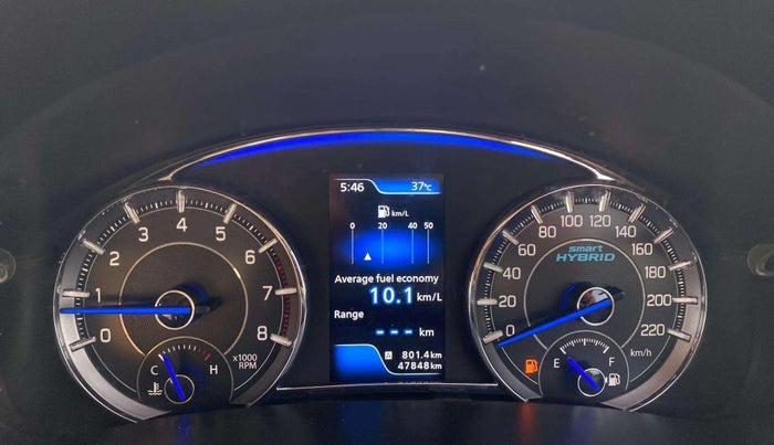 2022 Maruti Ciaz ZETA 1.5 SHVS MT PETROL, Petrol, Manual, 47,841 km, Odometer Image