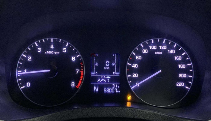 2017 Hyundai Creta SX PLUS AT 1.6 PETROL, Petrol, Automatic, 98,000 km, Odometer Image