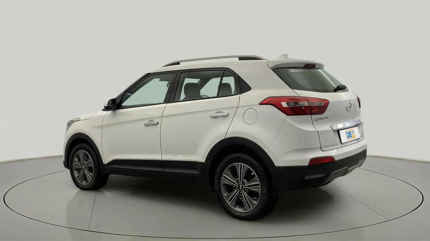 2017 Hyundai Creta SX PLUS AT 1.6 PETROL, Petrol, Automatic, 98,252 km, Left Back Diagonal