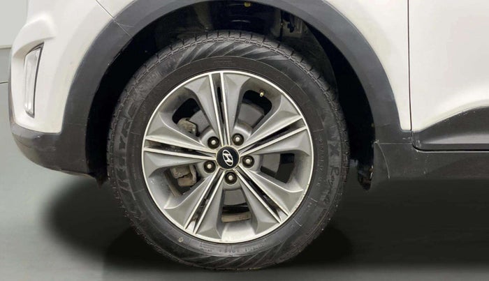 2017 Hyundai Creta SX PLUS AT 1.6 PETROL, Petrol, Automatic, 98,000 km, Left Front Wheel