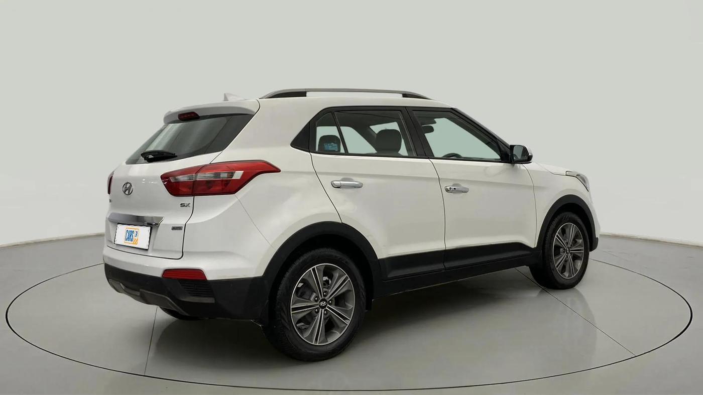 2017 Hyundai Creta SX PLUS AT 1.6 PETROL, Petrol, Automatic, 98,252 km, Right Back Diagonal