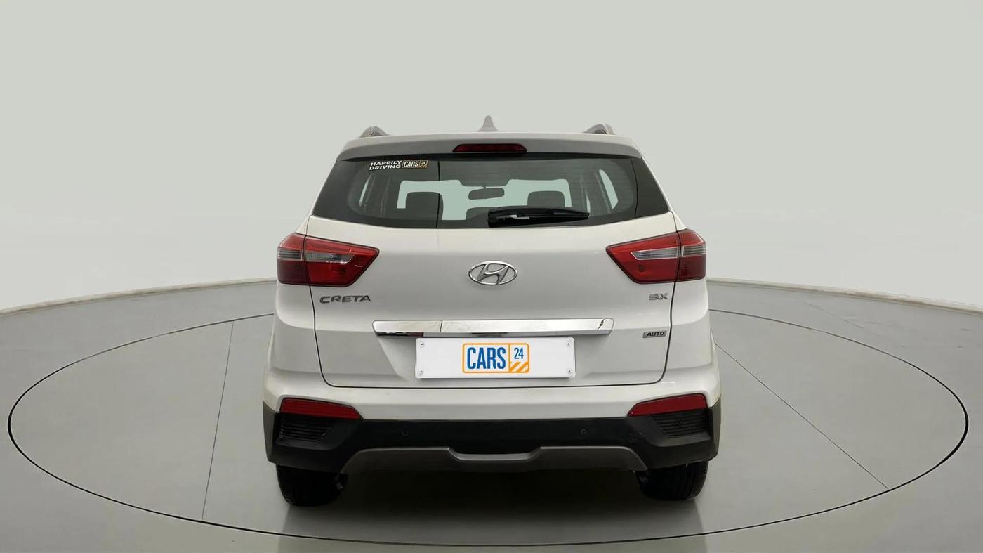 2017 Hyundai Creta SX PLUS AT 1.6 PETROL, Petrol, Automatic, 98,252 km, Back/Rear