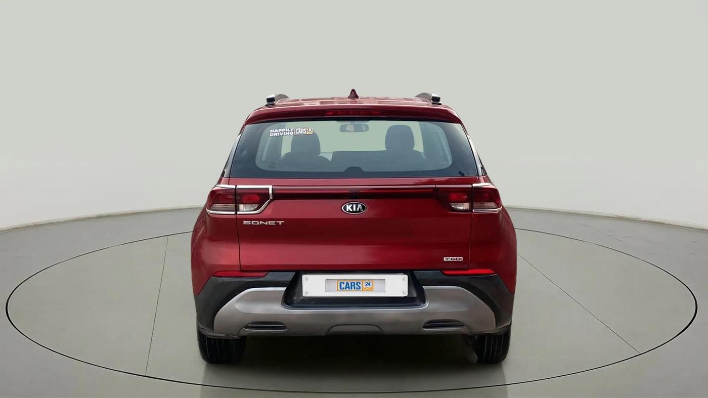 2021 KIA SONET HTK PLUS 1.0 DCT, Petrol, Automatic, 12,588 km, Back/Rear