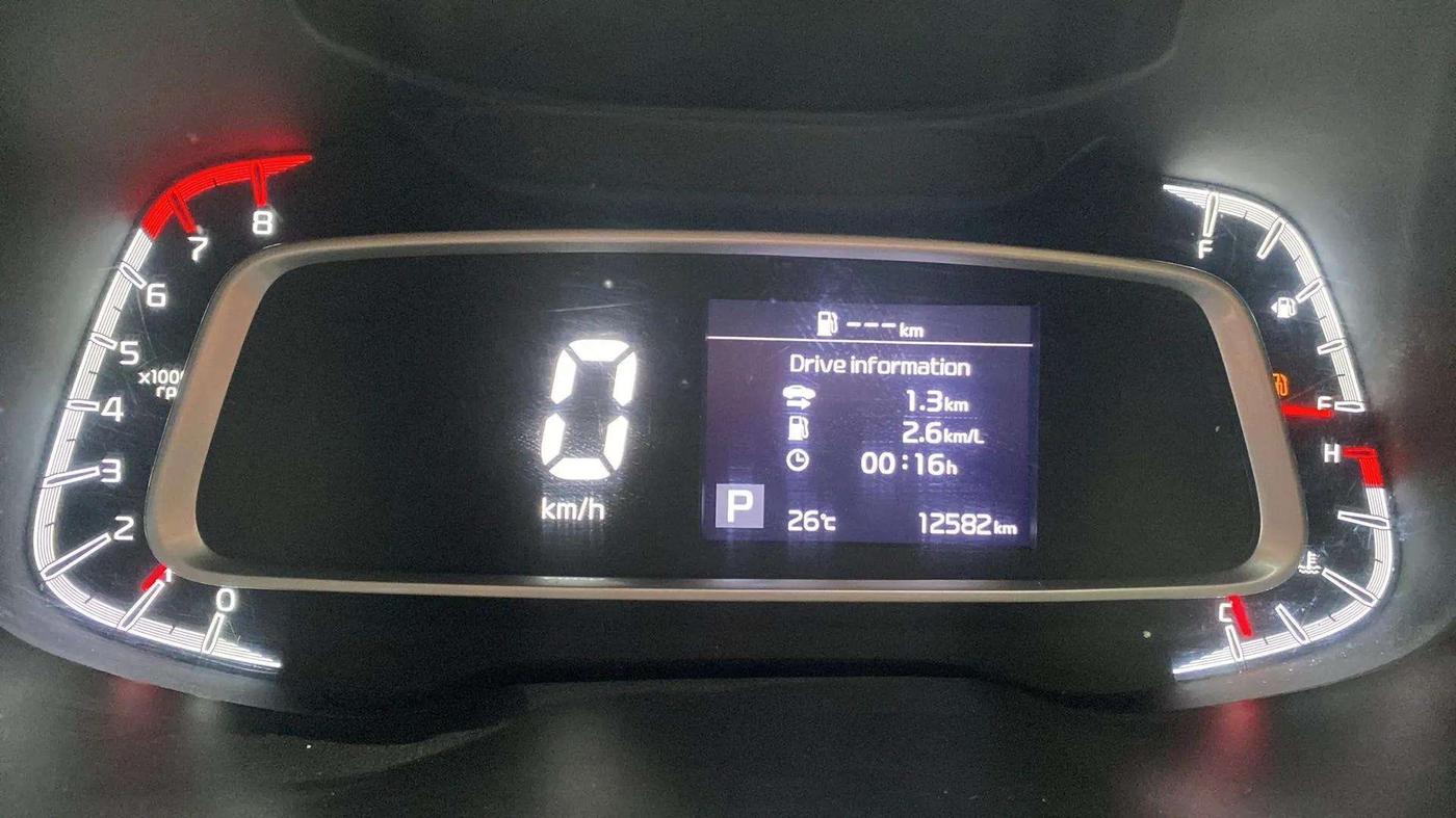 2021 KIA SONET HTK PLUS 1.0 DCT, Petrol, Automatic, 12,588 km, Odometer Image