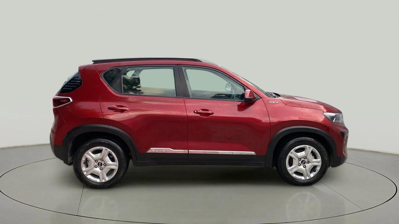 2021 KIA SONET HTK PLUS 1.0 DCT, Petrol, Automatic, 12,588 km, Right Side View