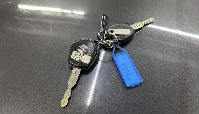 2019 Maruti S PRESSO VXI+, Petrol, Manual, 64,905 km, Key Close Up