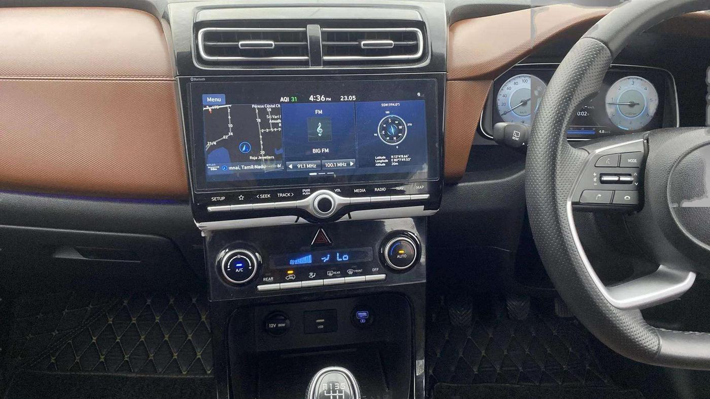 2021 Hyundai ALCAZAR PLATINUM 1.5 MT 7STR, Diesel, Manual, 80,363 km, Air Conditioner