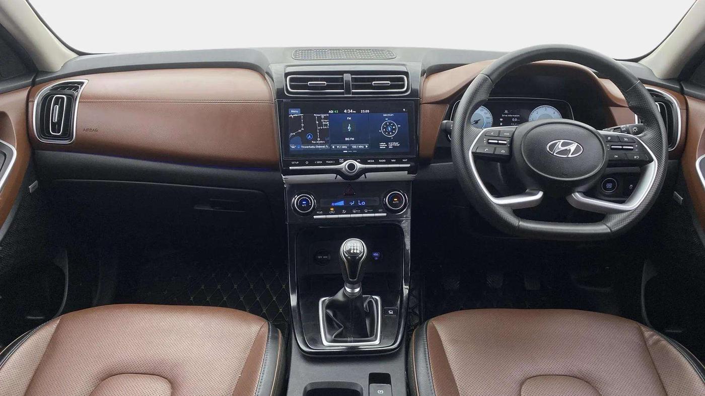 2021 Hyundai ALCAZAR PLATINUM 1.5 MT 7STR, Diesel, Manual, 80,363 km, Dashboard