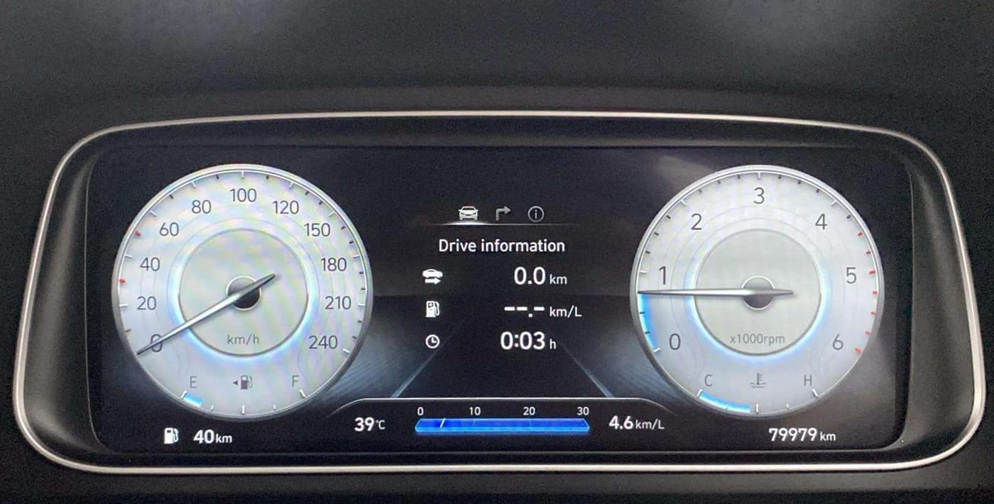 2021 Hyundai ALCAZAR PLATINUM 1.5 MT 7STR, Diesel, Manual, 80,363 km, Odometer Image