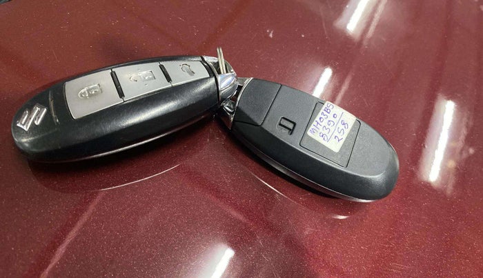 2014 Maruti Ciaz ZXI, Petrol, Manual, 57,105 km, Key Close Up