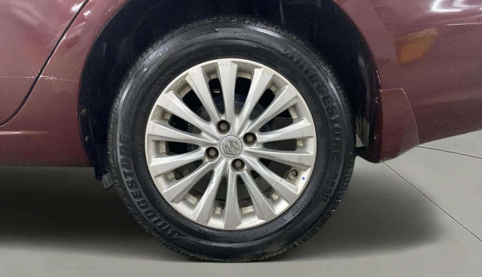 2014 Maruti Ciaz ZXI, Petrol, Manual, 57,105 km, Left Rear Wheel