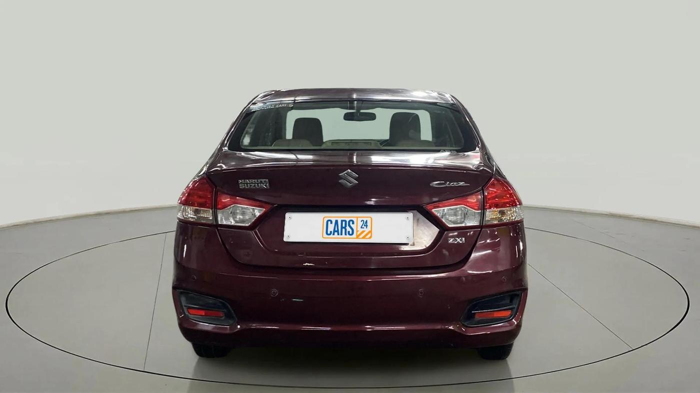 2014 Maruti Ciaz ZXI, Petrol, Manual, 57,105 km, Back/Rear