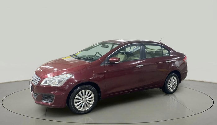 2014 Maruti Ciaz ZXI, Petrol, Manual, 57,105 km, Left Front Diagonal