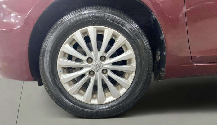 2014 Maruti Ciaz ZXI, Petrol, Manual, 57,105 km, Left Front Wheel