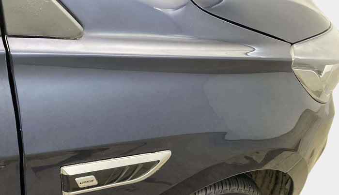 2024 Tata TIGOR XM CNG, CNG, Manual, 31,398 km, Right fender - Paint has minor damage