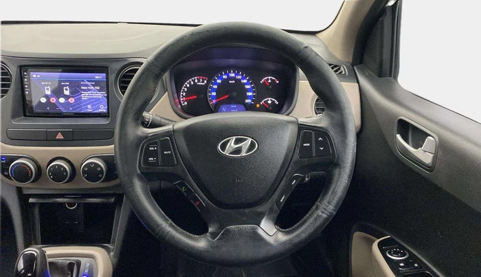 2014 Hyundai Xcent S AT 1.2, Petrol, Automatic, 83,759 km, Steering Wheel Close Up
