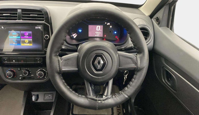 2020 Renault Kwid RXT 1.0 (O), Petrol, Manual, 40,816 km, Steering Wheel Close Up