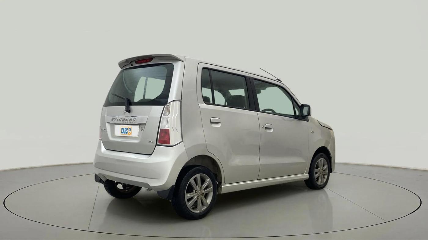 2013 Maruti Wagon R Stingray VXI, Petrol, Manual, 54,942 km, Right Back Diagonal