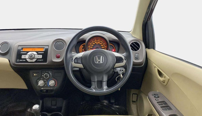 2014 Honda Amaze 1.2L I-VTEC S, Petrol, Manual, 64,517 km, Steering Wheel Close Up