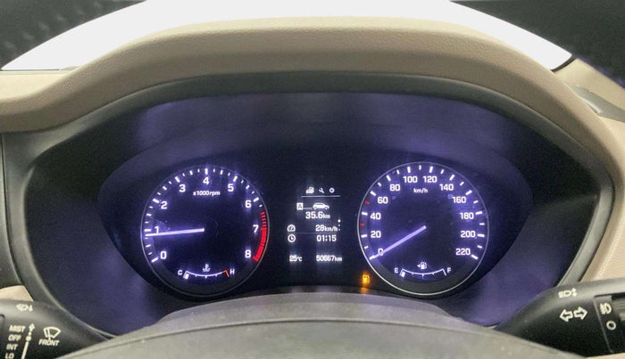 2016 Hyundai Elite i20 ASTA 1.2, Petrol, Manual, 50,613 km, Odometer Image
