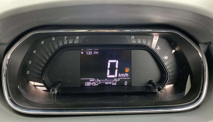 2021 Tata TIGOR XE PETROL, Petrol, Manual, 13,834 km, Odometer Image