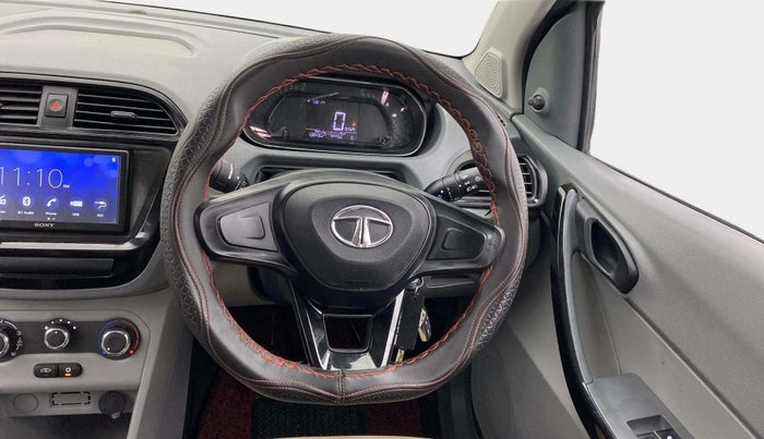 2021 Tata TIGOR XE PETROL, Petrol, Manual, 13,834 km, Steering Wheel Close Up
