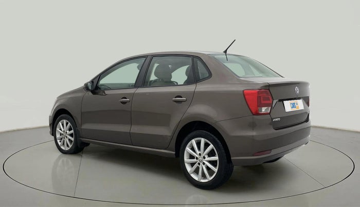 2018 Volkswagen Ameo HIGHLINE PLUS 1.5L AT 16 ALLOY, Diesel, Automatic, 26,134 km, Left Back Diagonal