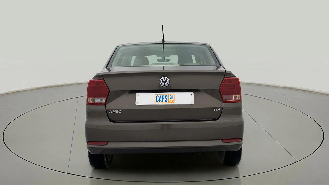 2018 Volkswagen Ameo HIGHLINE PLUS 1.5L AT 16 ALLOY, Diesel, Automatic, 26,134 km, Back/Rear