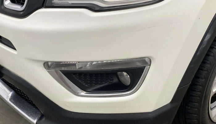 2019 Jeep Compass LIMITED PLUS PETROL AT, Petrol, Automatic, 73,437 km, Front bumper - Chrome strip damage