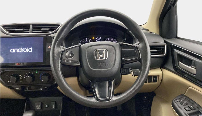 2021 Honda Amaze 1.2L I-VTEC S CVT, Petrol, Automatic, 50,221 km, Steering Wheel Close Up