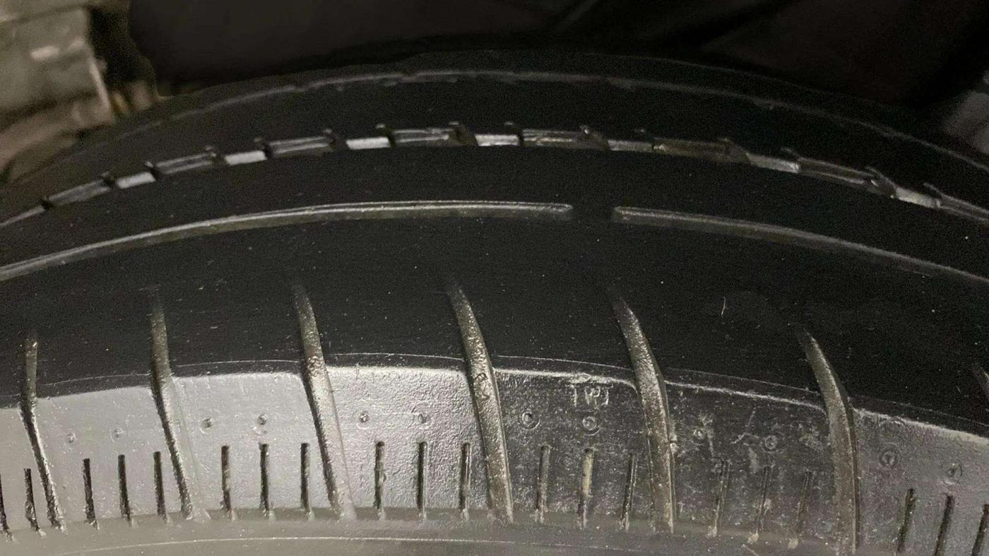2021 Honda Amaze 1.2L I-VTEC S CVT, Petrol, Automatic, 50,221 km, Left Rear Tyre Tread