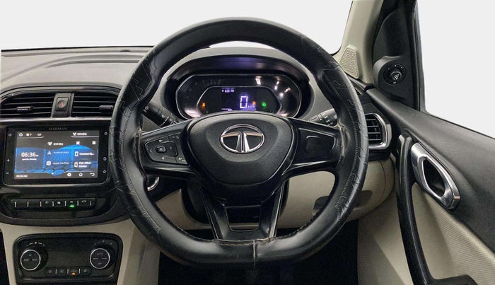 2022 Tata TIGOR XZ PLUS CNG, CNG, Manual, 76,952 km, Steering Wheel Close Up
