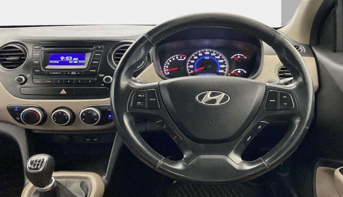 2014 Hyundai Grand i10 ASTA 1.2 KAPPA VTVT, Petrol, Manual, 19,622 km, Steering Wheel Close Up